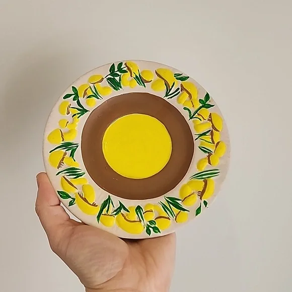 Pair of vintage mushroom plates - Picture 3 of 8